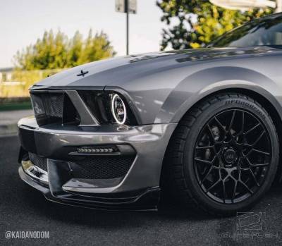 Duraflex - Ford Mustang GT350 Look Duraflex Front Body Kit Bumper 115267 - Image 3