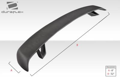 Duraflex - Universal Tri-Force Duraflex Body Kit-Wing/Spoiler 115633 - Image 2