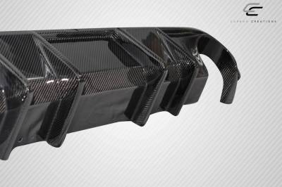 Carbon Creations - Infiniti Q60 J Spec Carbon Fiber Rear Bumper Diffuser Body Kit 116088 - Image 8