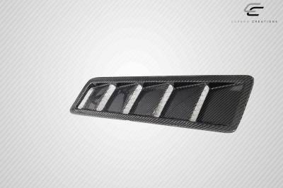 Carbon Creations - Universal Carbon Fiber Hood Louver Vents 116152 - Image 10