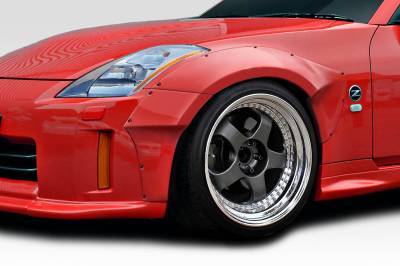 Duraflex - Nissan 350Z SDS Duraflex Front Fender Flares 116225 - Image 2