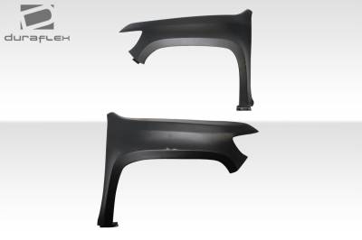 Duraflex - Chevrolet Colorado 4" Buldge Duraflex Body Kit- Front Fenders 116361 - Image 3