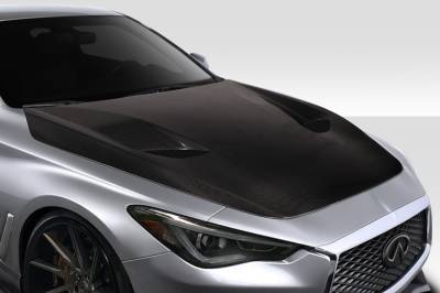 Carbon Creations - Infiniti Q60 TS1 Carbon Fiber Creations Body Kit- Hood 116882 - Image 2