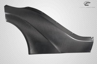 Carbon Creations - Subaru WRX VRS Carbon Fiber Wide Rear Fender Flares 116965 - Image 2