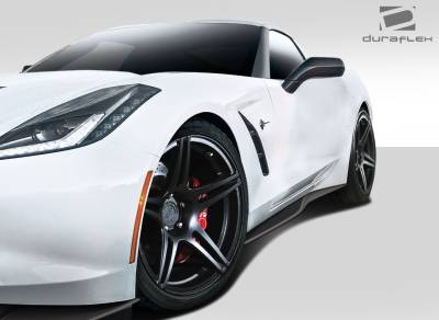 Duraflex - Chevrolet Corvette Apex Duraflex 7pcs Full Body Kit 118818 - Image 9