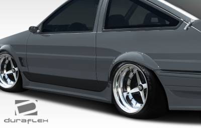 Duraflex - Toyota Corolla Duraflex MB-R Body Kit - 4 Piece - 108000 - Image 7