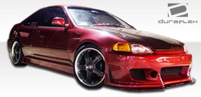 Duraflex - Honda Civic 2DR & 4DR Duraflex B-2 Body Kit - 4 Piece - 105614 - Image 2