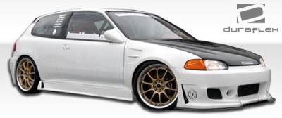 Duraflex - Honda Civic 2DR & 4DR Duraflex B-2 Body Kit - 4 Piece - 105614 - Image 3