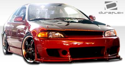 Duraflex - Honda Civic 2DR & 4DR Duraflex B-2 Body Kit - 4 Piece - 105614 - Image 11