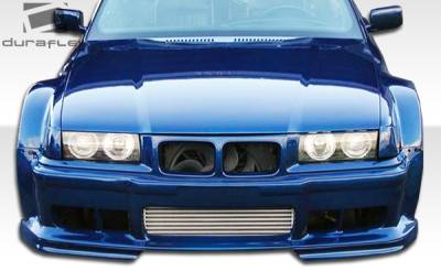 Duraflex - BMW 3 Series 2DR Duraflex GT500 Wide Body Body Kit - 8 Piece - 105468 - Image 4