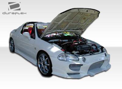 Duraflex - Honda Del Sol Duraflex Aggressive Body Kit - 4 Piece - 110521 - Image 2