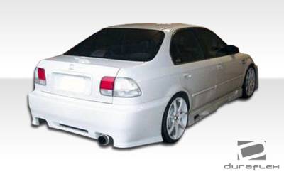 Duraflex - Honda Civic 2DR Duraflex R34 Body Kit - 4 Piece - 110465 - Image 2