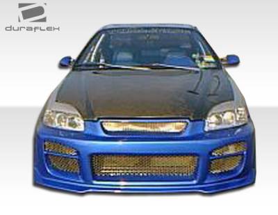 Duraflex - Honda Civic 2DR Duraflex R34 Body Kit - 4 Piece - 110465 - Image 10