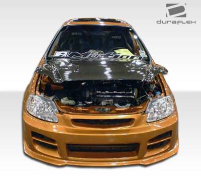 Duraflex - Honda Civic 2DR Duraflex R34 Body Kit - 4 Piece - 110465 - Image 12