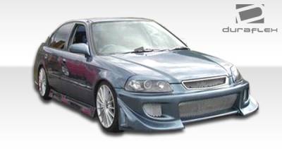 Duraflex - Honda Civic 2DR Duraflex R34 Body Kit - 4 Piece - 110468 - Image 12