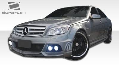 Duraflex - Mercedes-Benz C Class Duraflex W-1 Body Kit - 4 Piece - 106108 - Image 3