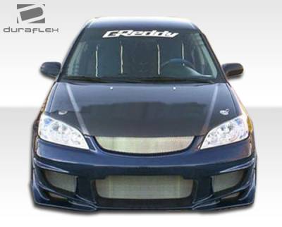 Duraflex - Honda Civic 2DR Duraflex Bomber Body Kit - 4 Piece - 110331 - Image 3