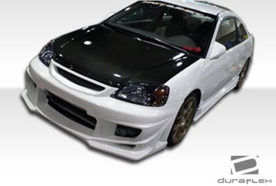 Duraflex - Honda Civic 2DR Duraflex TS-1 Body Kit - 4 Piece - 110334 - Image 7