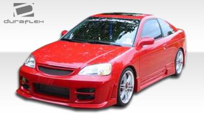 Duraflex - Honda Civic 2DR Duraflex R34 Side Skirts Rocker Panels - 2 Piece - 100240 - Image 4