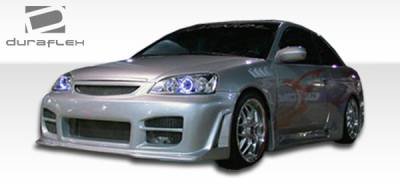 Duraflex - Honda Civic 2DR Duraflex R34 Side Skirts Rocker Panels - 2 Piece - 100240 - Image 6