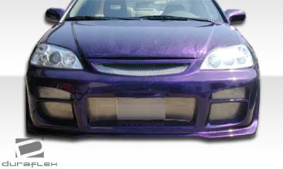 Duraflex - Honda Civic 2DR & 4DR Duraflex R34 Front Bumper Cover - 1 Piece - 100256 - Image 2