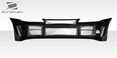 Duraflex - Honda Civic 2DR & 4DR Duraflex R34 Front Bumper Cover - 1 Piece - 100256 - Image 12