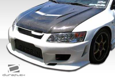 Duraflex - Mitsubishi Lancer Duraflex C-1 Front Bumper Cover - 1 Piece - 100484 - Image 7