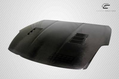 Carbon Creations - Nissan 350Z Carbon Creations JGTC Hood - 1 Piece - 100494 - Image 11