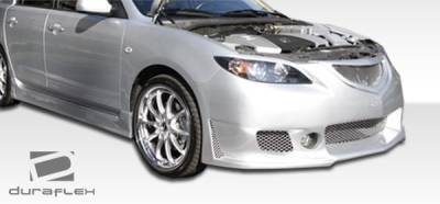 Duraflex - Mazda 3 4DR Duraflex B-2 Front Bumper Cover - 1 Piece - 100562 - Image 4