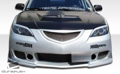 Duraflex - Mazda 3 4DR Duraflex B-2 Front Bumper Cover - 1 Piece - 100562 - Image 7