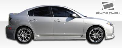 Duraflex - Mazda 3 Duraflex B-2 Side Skirts Rocker Panels - 2 Piece - 100564 - Image 2