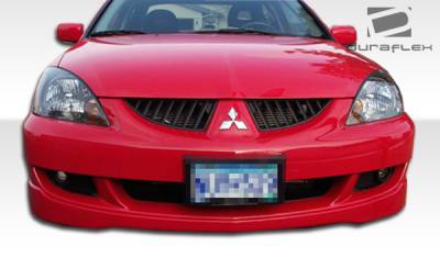 Duraflex - Mitsubishi Lancer Duraflex Rally Front Lip Under Spoiler Air Dam - 1 Piece - 100571 - Image 4