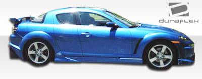 Duraflex - Mazda RX-8 Duraflex Vader Side Skirts Rocker Panels - 2 Piece - 100591 - Image 5