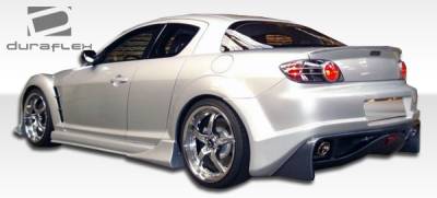 Duraflex - Mazda RX-8 Duraflex Vader Side Skirts Rocker Panels - 2 Piece - 100591 - Image 7