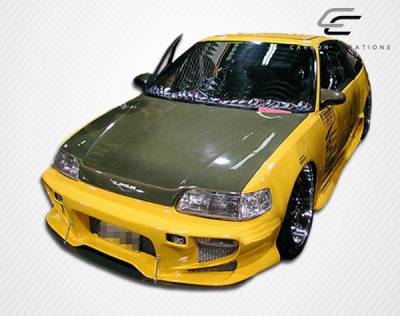 Carbon Creations - Honda Civic HB Carbon Creations OEM Hood - 1 Piece - 100757 - Image 7