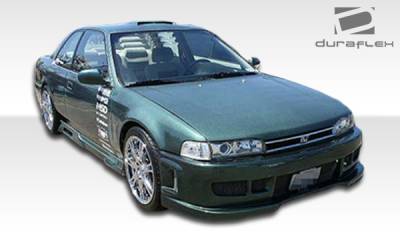 Duraflex - Honda Accord 4DR Duraflex Spyder Side Skirts Rocker Panels - 2 Piece - 100926 - Image 5