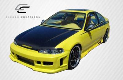 Carbon Creations - Honda Civic 2DR & 3DR Carbon Creations OEM Hood - 1 Piece - 101091 - Image 9