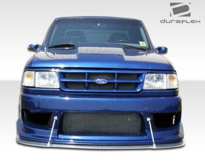 Duraflex - Ford Ranger Duraflex Drifter Front Bumper Cover - 1 Piece - 101239 - Image 2