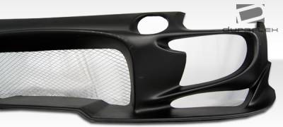 Duraflex - Honda Del Sol Duraflex Aggressive Front Bumper Cover - 1 Piece - 101244 - Image 2