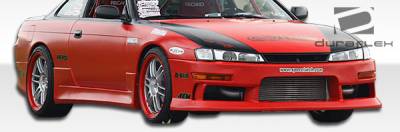 Duraflex - Nissan 240SX Duraflex V-Speed 2 Body Kit - 4 Piece - 103613 - Image 4