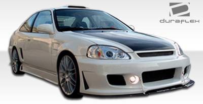 Duraflex - Honda Civic 2DR & 4DR Duraflex B-2 Body Kit - 4 Piece - 105612 - Image 8