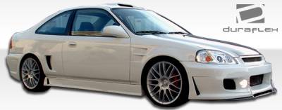 Duraflex - Honda Civic 2DR & 4DR Duraflex B-2 Body Kit - 4 Piece - 105612 - Image 9