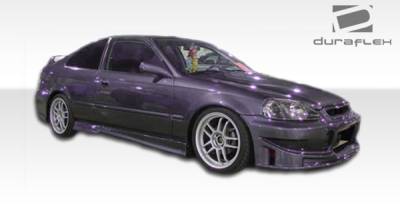 Duraflex - Honda Civic 4DR Duraflex Buddy Body Kit - 4 Piece - 110420 - Image 8