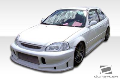 Duraflex - Honda Civic Duraflex Buddy Front Bumper Cover - 1 Piece - 101736 - Image 3