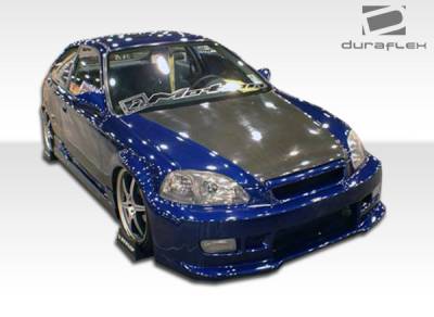 Duraflex - Honda Civic 2DR Duraflex Buddy Body Kit - 4 Piece - 110419 - Image 8