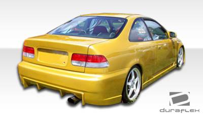 Duraflex - Honda Civic 2DR Duraflex Buddy Body Kit - 4 Piece - 110419 - Image 9