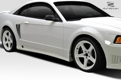 Duraflex - Ford Mustang Duraflex Colt Side Skirts Rocker Panels - 2 Piece - 102080 - Image 2