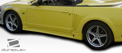 Duraflex - Ford Mustang Duraflex Colt Side Skirts Rocker Panels - 2 Piece - 102080 - Image 4