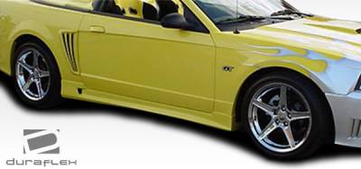 Duraflex - Ford Mustang Duraflex Colt Side Skirts Rocker Panels - 2 Piece - 102080 - Image 6