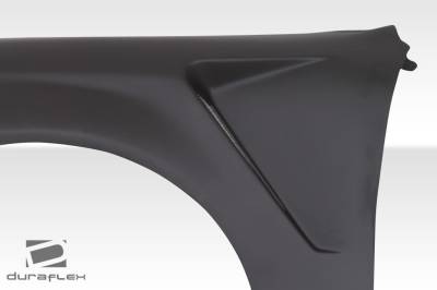 Duraflex - Honda Civic Duraflex F-1 Fenders - 2 Piece - 102097 - Image 11